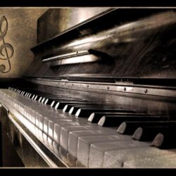 Wallpapers For > Vintage Piano Wallpapers