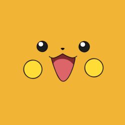 pokemon yellow raichu anime faces simple wallpapers High