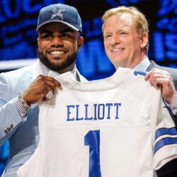 Cowboys thinking Super Bowl with Ezekiel Elliott selection