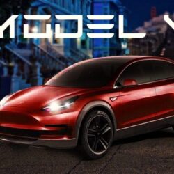 2020 Tesla Model Y Tail Light HD Wallpapers