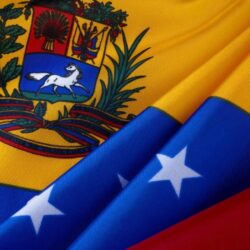 Wallpapers stars, flag, coat of arms, stars, Venezuela, fon, flag