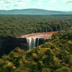 Kaieteur Falls and Orinduik Falls