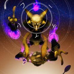 Alakazam OC artwork