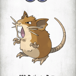 020 Character Raticate Ratta