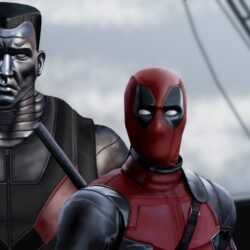 Deadpool with Colossus wallpapers