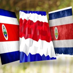 Costa Rica Flag Wallpapers for Android