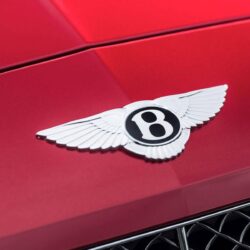 Download Wallpapers Bentley Mulsanne, Red, Bentley, Logo