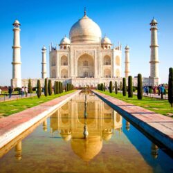 Taj Mahal best photo of taj mahal water reflection wallpapers HD