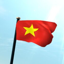 Vietnam Flag 3D Free Wallpapers for Android