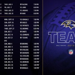 Baltimore Ravens Schedule 2012 Wallpapers 757865