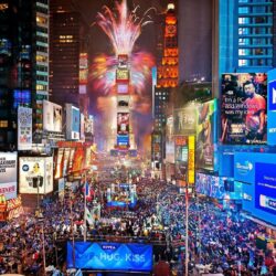 Times Square New Years Ev HD Wallpaper, Backgrounds Image