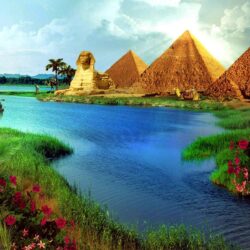 Take a cruise along the Nile River, Egypt. Description from