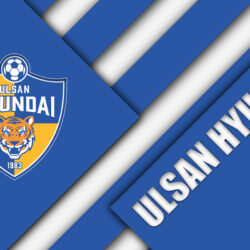 Download wallpapers Ulsan Hyundai FC, 4k, logo, South Korean