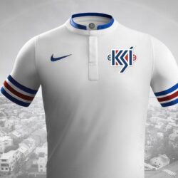 Iceland Kit and Logo Redesign by Matthew Wolff