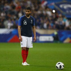 Nabil Fekir French Footballer in FIFA World Cup 2018 Wallpapers