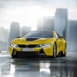 2018 BMW i8 Protonic Frozen Yellow Wallpapers & HD Image