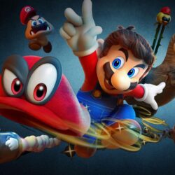 Wallpapers Super Mario Odyssey, Nintendo Switch, 2017, 4K, 8K