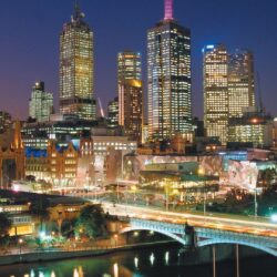 Amazing City View of Melbourne Australia HD Photos