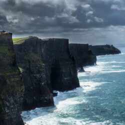 Some views of the Cliffs of Moher