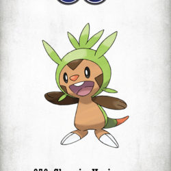 650 Character Chespin Harimaron