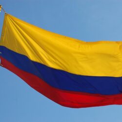 Ft Colombia flag 90*150cm Hanging Colombian Festival banner