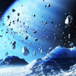 Full HD Wallpapers asteroid belt gas giant ice, Desktop Backgrounds