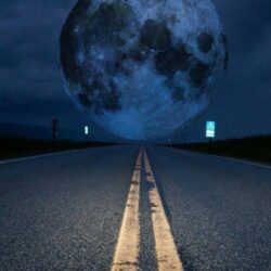 Galaxy Note HD Wallpapers: Road To Super Moon Galaxy Note HD Wallpapers