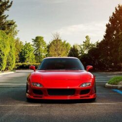 Red Mazda RX7 Wallpapers