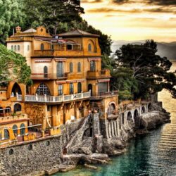 Old house in Genoa, Italy wallpapers and image
