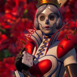 Queen of Hearts Fortnite wallpapers