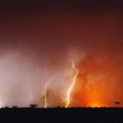 Botswana landscapes lightning wallpapers