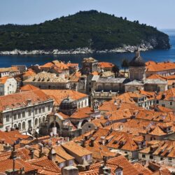 Historic Dubrovnik Croatia On The Adriatic Sea wallpapers