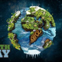 Happy Earth Day Green PC Hd Image Wallpapers