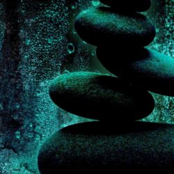 Balanced stone and water moist HD wallpapers