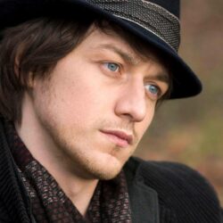 James McAvoy with a black hat wallpapers