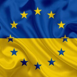 Download wallpapers Ukraine, Europe, Ukrainian flag, flag of Ukraine