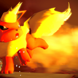 Flareon in a Battle [Source Filmmaker Poster] : pokemon