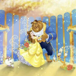 Disney Wallpapers mural for children’s bedroom Beauty and the Beast