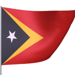 Flags country Republic of Timor