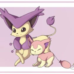 Delcatty and Skitty by Quarbie