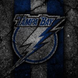 NHL, Emblem, Logo, Tampa Bay Lightning wallpapers and backgrounds