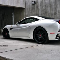 White Ferrari California Review Car Picture