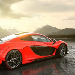 Awesome McLaren P1 Rear Wallpapers