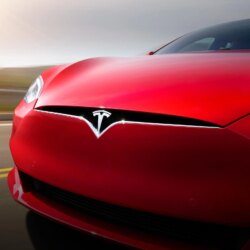 Tesla Car Up Close Wallpaper Backgrounds 62153