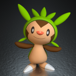 650. Chespin by TheAdorableOshawott