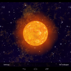 Solar Flare Live Wallpapers