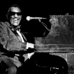 Ray Charles, Backstage at Fillmore East, April 1970