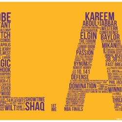 Los Angeles Lakers Kobe Bryant Magic Johnson Karen