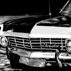 supernatural chevy by acostamt