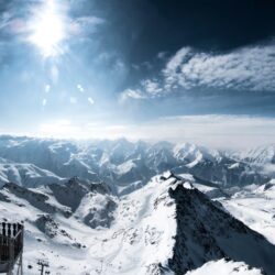 Snowy Alps Wallpapers []